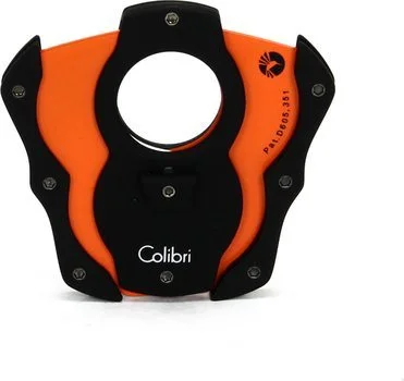 Colibri "Cut" Szivarvágó Fekete/Narancssárga