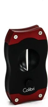 Colibri V-Alakú Szivarvágó Fekete/Piros