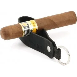 adorini Cigar & Pipe Rest bőr kulcstartó Fekete