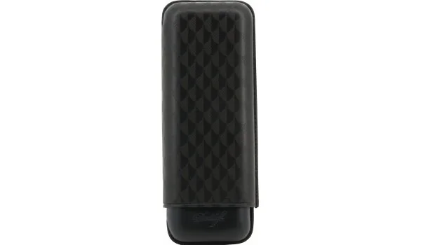 Davidoff XL-2 szivar bőrtok fekete Curing