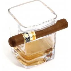 adorini Cigar Rum & Whisky üveg pohár 
