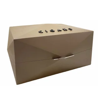 Gentili Humidor Prisma 'Cigars' Barna