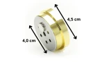 adorini Haarhygrometer klein gold kép 3