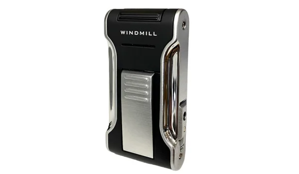 Kantana by Windmill sugár lángú öngyújtó fekete/ezüst