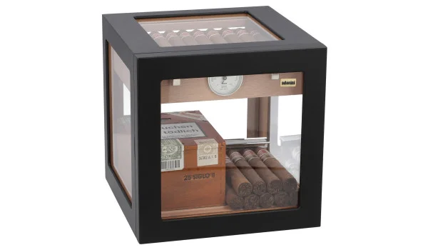 adorini Cube Deluxe Humidor Fekete kép 5