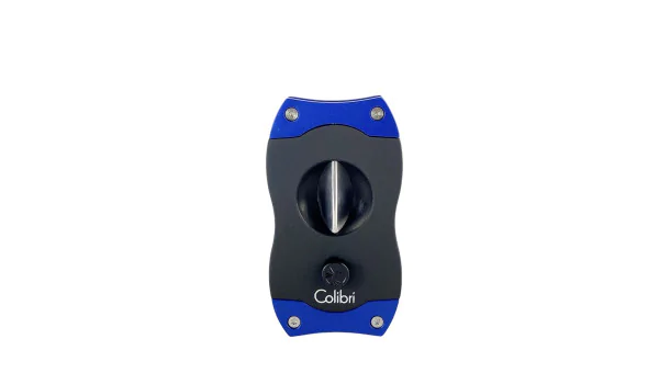 Colibri V-Cut Szivarvágó - Kék 23mm kép 2