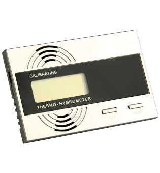 Hidro- és hőmérő digitális, kalibrálható