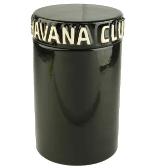Havana Club szivaros üveg Tinaja fekete