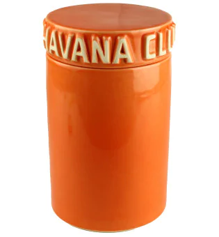Havana Club szivaros üveg Tinaja narancssárga