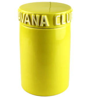 Havana Club szivaros üveg Tinaja sárga