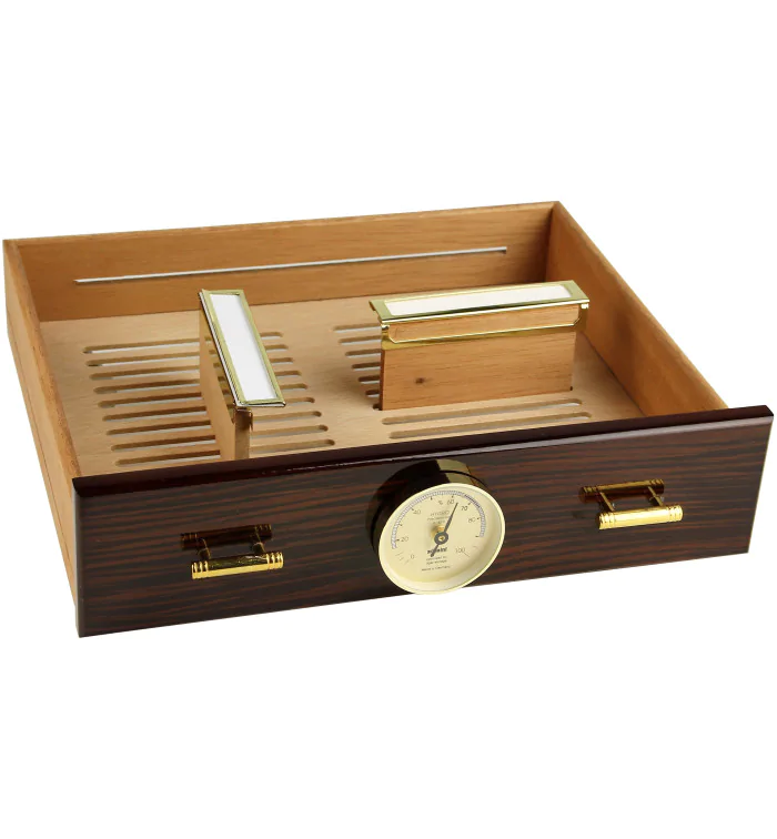 Fiók az adorini Humidor Chianti Grande humidorhoz, higrométeres lyukkal kép 14