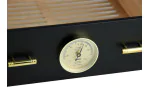 Fiók az adorini Humidor Chianti közepes fekete színű Humidorhoz, higrométer lyukkal kép 7