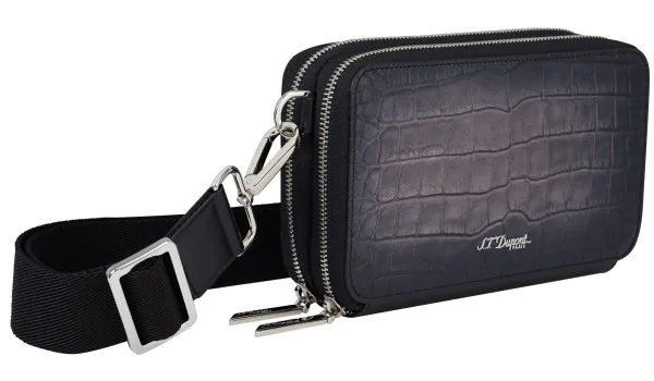 S.T. Dupont Le Grand Atelier Cigar Crossbody Bag Fekete 141052