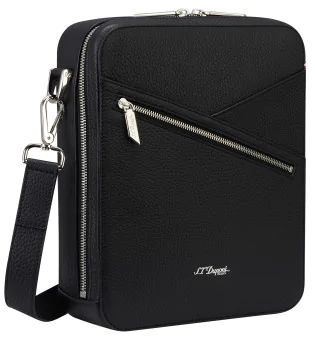 S.T. Dupont Neo Capsule Cigar Crossbody Bag Fekete 141003