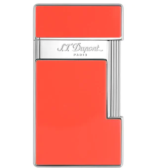 S.T. Dupont Slimmy öngyújtó Coral Lacquer Chrome 028006