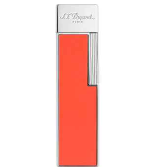 S.T. Dupont Twiggy öngyújtó korall lakk króm 030011