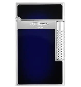 S.T. Dupont Le Grand Cling öngyújtó Sunburst Blue Lacquer Palladium C23013