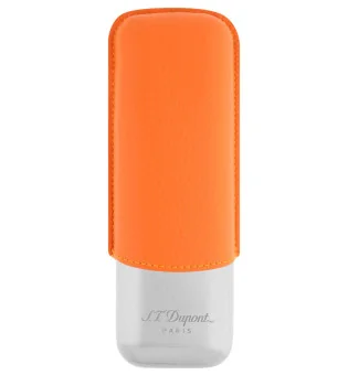 S.T. Dupont szivartok 2 szivarra narancssárga króm 183266