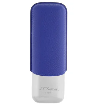 S.T. Dupont szivartok 2 szivarra Kék króm 183267