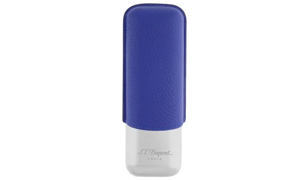 S.T. Dupont szivartok 2 szivarra Kék króm 183267