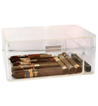 Akril Humidor átlátszó