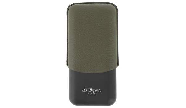S.T. Dupont szivartok 3 szivarhoz, khaki fekete 183349