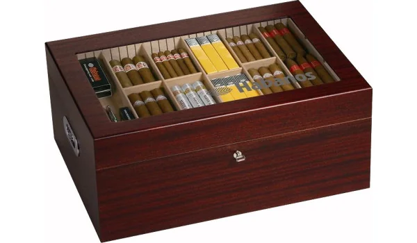 Habanos Gastronomy Humidor Mahagóni furnér