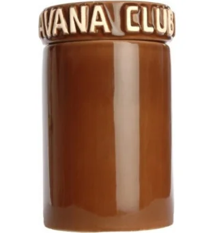 Havana Club szivartartó edény barna