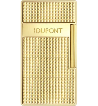 S.T. Dupont Biggy öngyújtó Diamond Head arany 025209