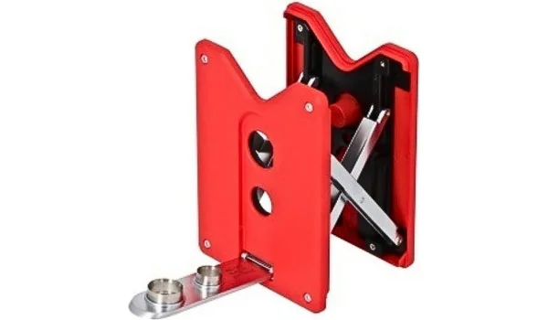 Caseti szivarfúró állvánnyal piros