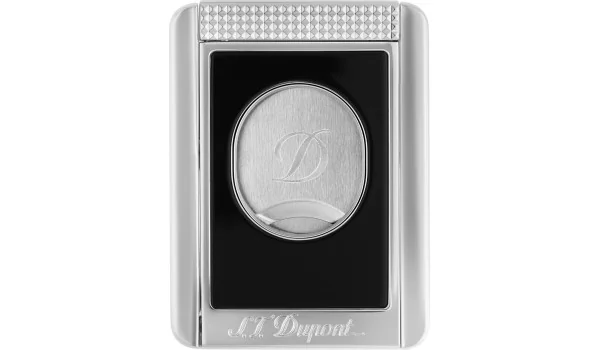 S.T. Dupont dupla pengés vágó szivarállvánnyal Fekete és króm színben