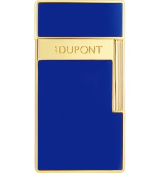 S.T. Dupont Biggy öngyújtó kék lakk arany 025225