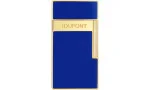 S.T. Dupont Biggy öngyújtó kék lakk arany 025225