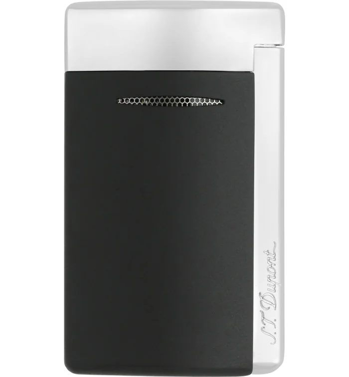 S.T. Dupont Minijet öngyújtó matt fekete króm 010815