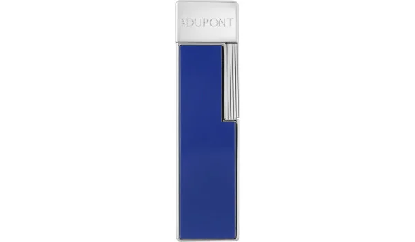 S.T. Dupont Twiggy öngyújtó kék lakk króm 030115