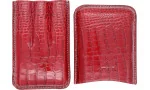Jemar bőr tripla szivartok Coco Red 464/3