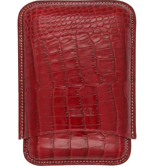 Jemar bőr tripla szivartok Coco Red 464/3