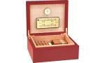 adorini Humidor Medium Deluxe bordó