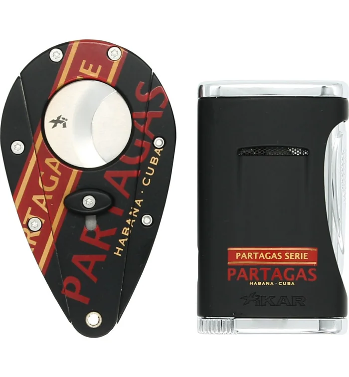 Vágó és öngyújtó készlet Partagas Serie Xikar 2017 kép 4