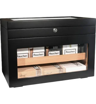 adorini Humidor Portico Deluxe fekete