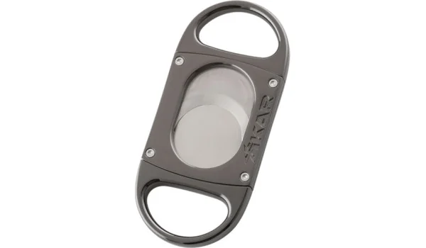 Xikar X8 fém metálszürke szivarvágó kép 2