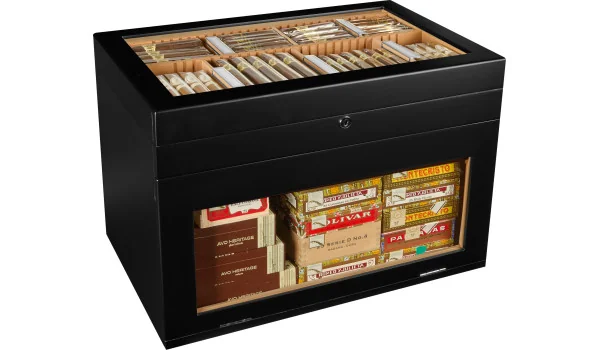 adorini Humidor Portico Deluxe fekete kép 13