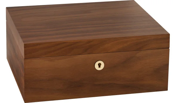 adorini Humidor Ancona diófa közepes méretű deluxe