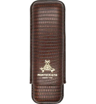 Montecristo barna bőr szivartok 2 szivarho