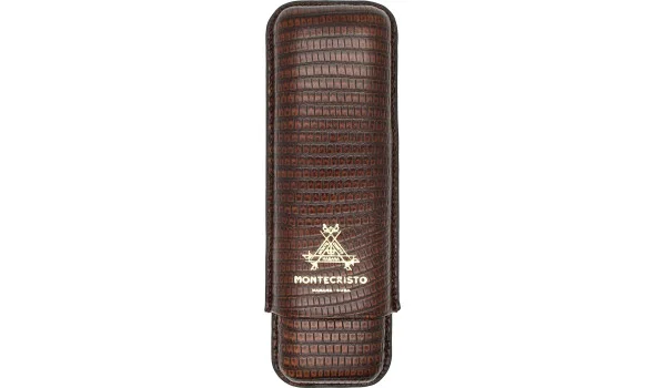 Montecristo barna bőr szivartok 2 szivarho