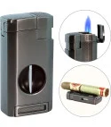 adorini Triple Jet öngyújtó V-Cut Gun Black