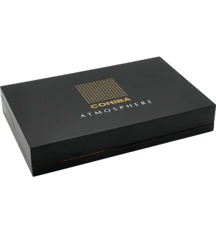 Cohiba Atmosphere fekete humidor 20–25 szivarhoz
