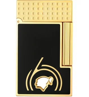 S.T. Dupont Ligne 2 Cohiba 60 öngyújtó fekete-arany kivitelben, 016472N