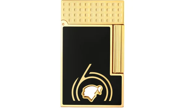 S.T. Dupont Ligne 2 Cohiba 60 öngyújtó fekete-arany kivitelben, 016472N