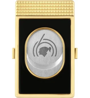 S.T. Dupont Slim Cutter Cohiba 60 szivarvágó fekete-arany kivitelben, 003472